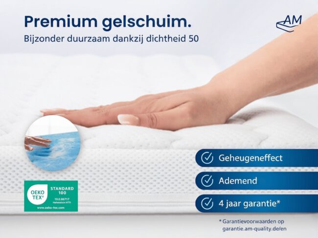Deluxe 7-Zone Gel Koudschuim Matrastopper - Afbeelding 4