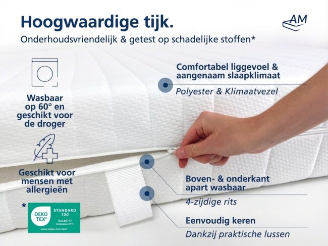 7-Zone Gel Koudschuim Matras - Afbeelding 5